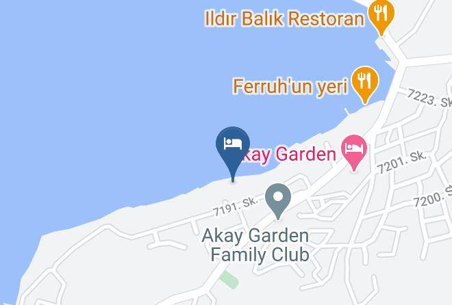 Erythros Boutique Hotel Map