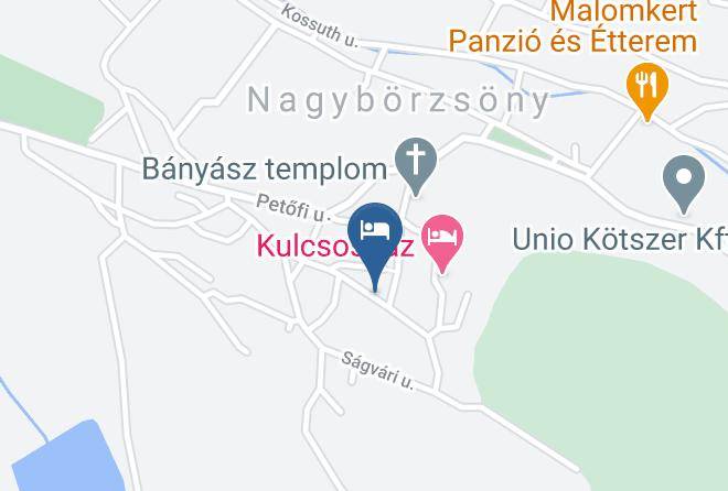 Nagyborzsony - Erzsi Vendeghaz Maps