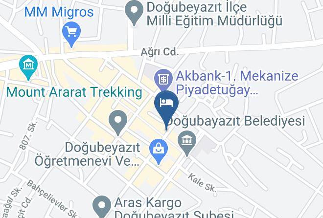 Dogubayazit - Erzurum Hotel Maps