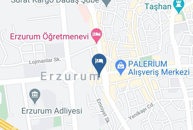 Yakutiye - Erzurum Konakli Otel Maps