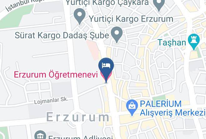 Yakutiye - Erzurum Ogretmenevi Maps