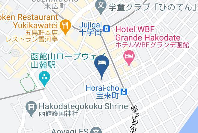 Hakodate City - Esan Hot Spring Hotel Maps