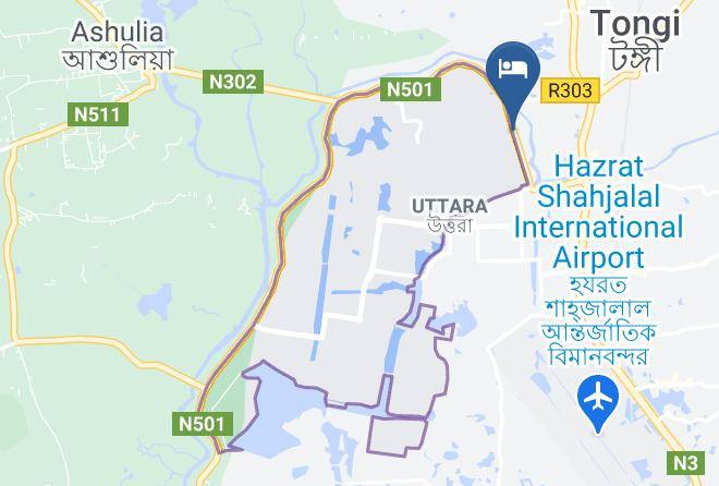 Dhaka - Esbg Hotel Ltd Maps