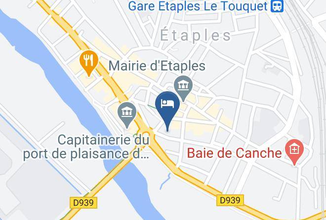 Pas De Calais - Escal'hotel Maps