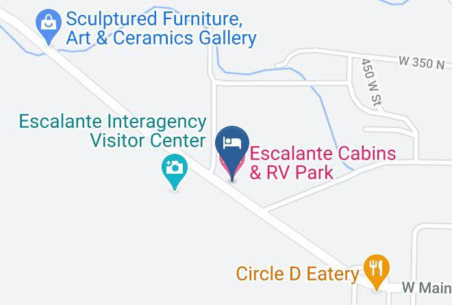 Garfield - Escalante Cabins & Rv Park Maps