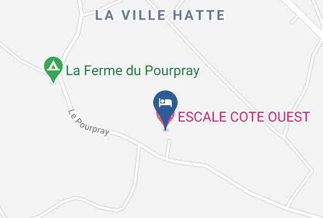 Escale Cote Ouest Map