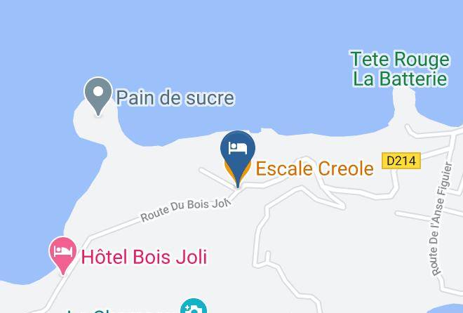 Terre De Haut - Escale Creole Maps