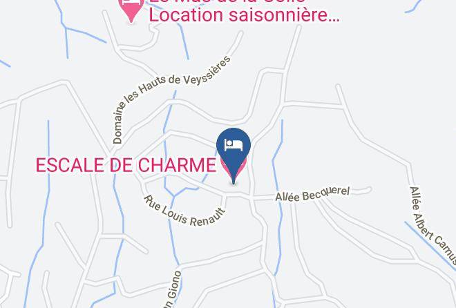 Var - Escale De Charme Maps