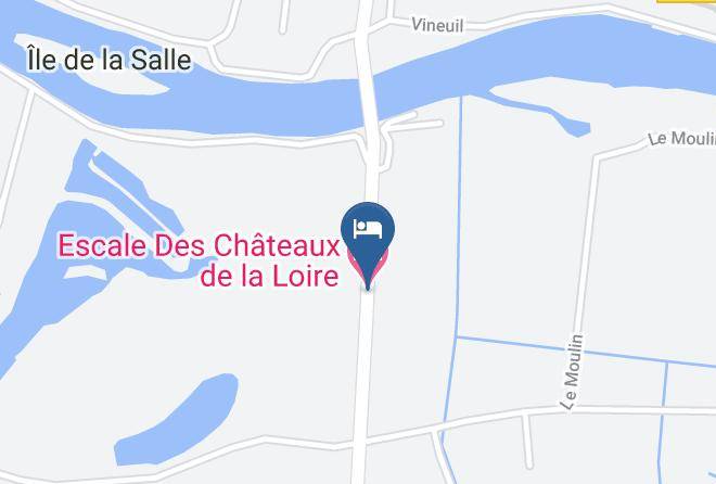 Escale Des Chateaux De La Loire Map