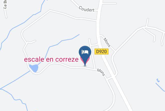 Correze - Escale En Correze Maps