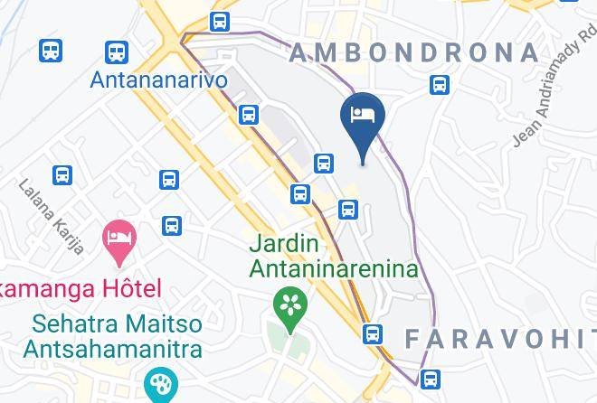 Antananarivo Renivohitra - Escalera Hotel Maps