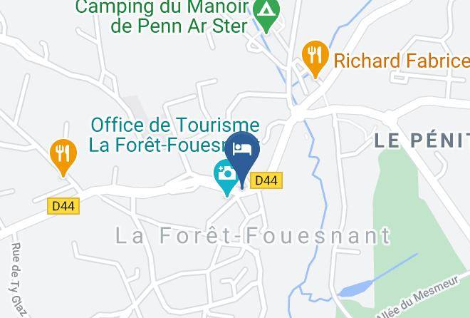Finistere - Escapade Au Coeur De La Riviera Bretonne Maps