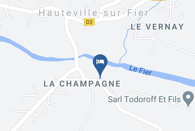 Haute Savoie - Escapade Champetre Maps