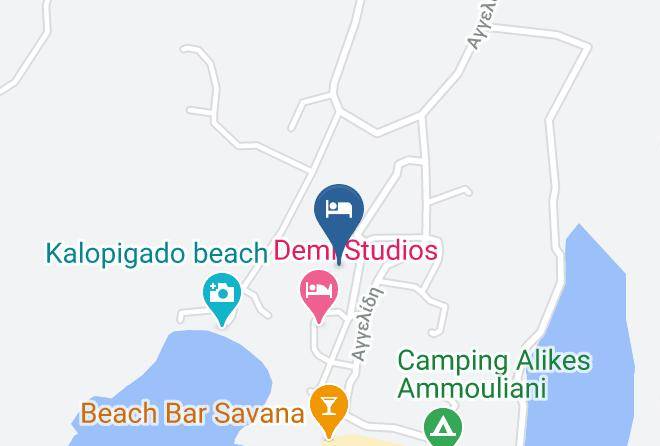 Escape At Ammouliani Map