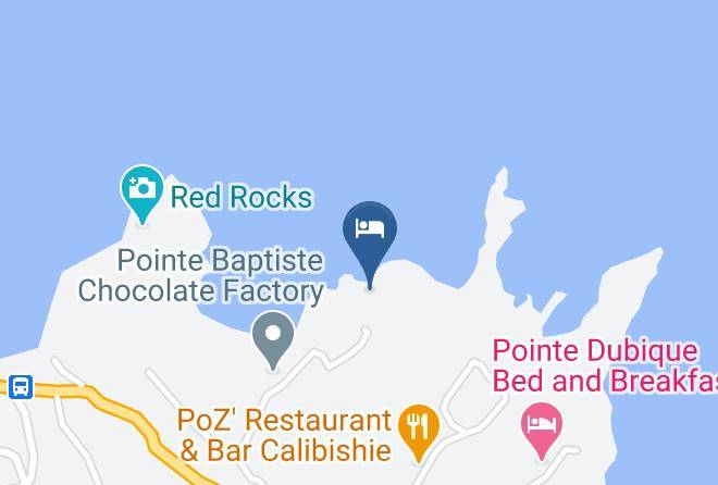 Escape Boutique Hotel And Beach Bar Map