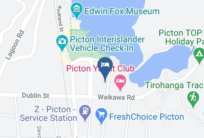 Picton - Escape To Picton Boutique Hotel Maps
