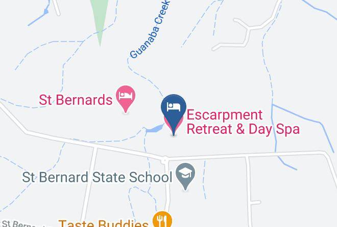 Scenic Rim - Escarpment Retreat & Day Spa Maps