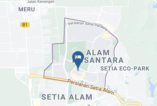 Petaling - Escott Trefoil Setia Alam Maps