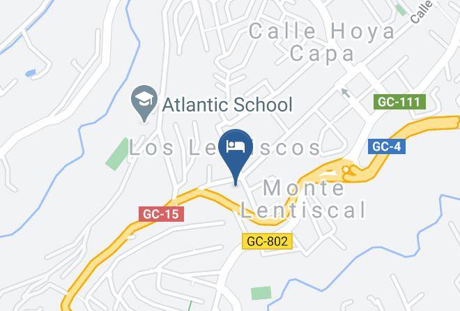 Las Palmas - Hotel Escuela Santa Brigida Maps