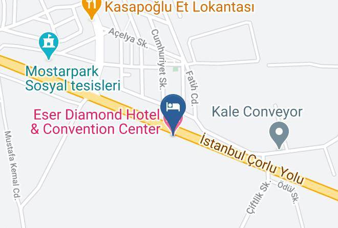 Silivri - Eser Diamond Hotel & Convention Center Maps