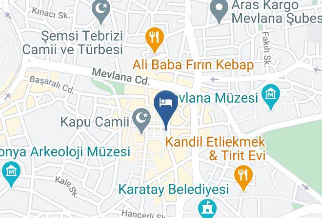 Meram - Eser Palas Pansiyon Maps