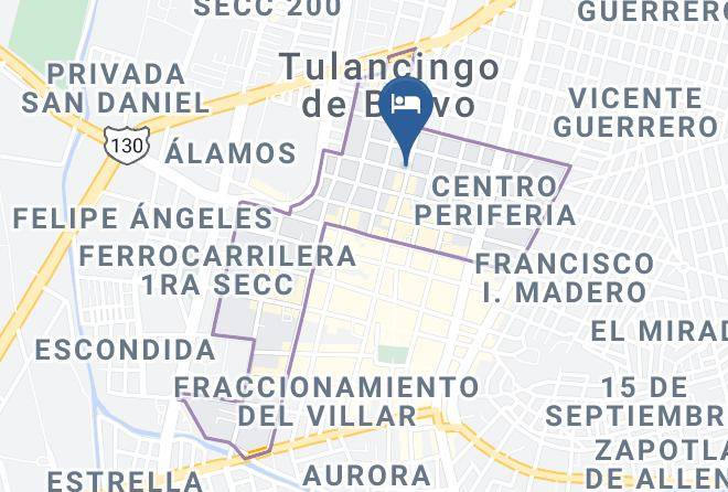 Tulancingo De Bravo - Esfera Hotel Tulancingo Maps