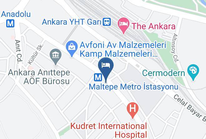Cankaya - Esila Hotel Maps