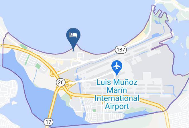 Mare St Clair Hotel Map