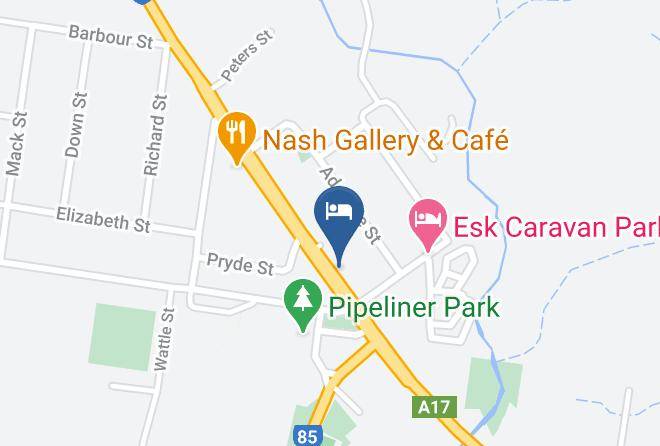 Somerset - Esk Grand Hotel Maps
