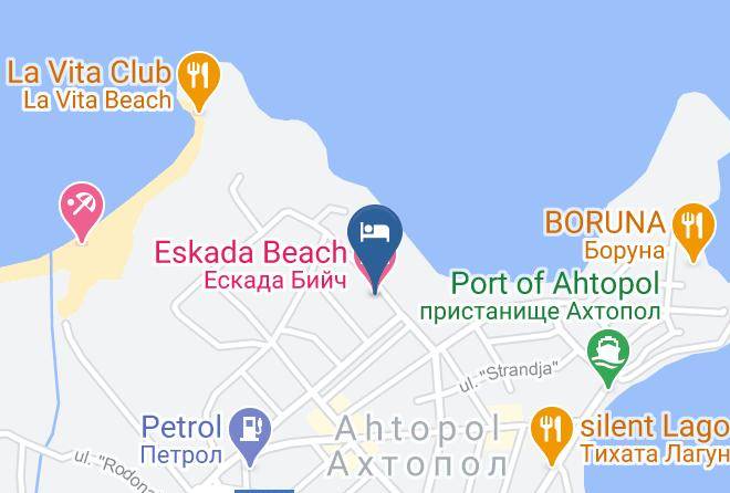 Tsarevo - Eskada Beach Maps