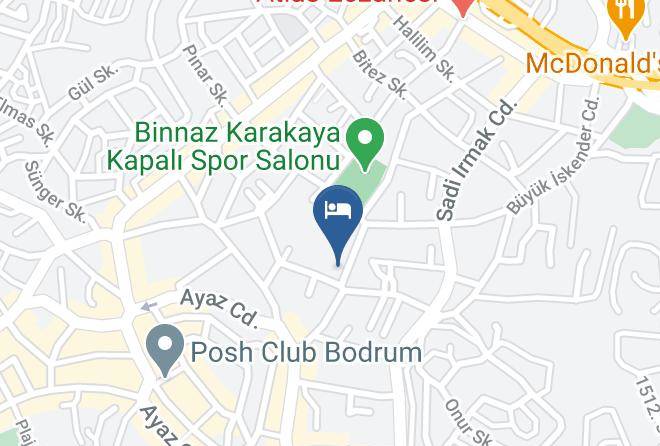 Bodrum - Eski Cesme Otel Maps