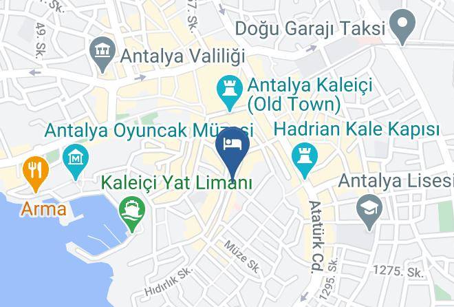 Muratpasa - Eski Masal Hotel Maps