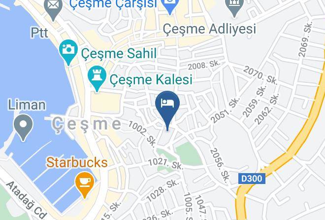 Cesme - Eski Tas Otel Cesme Maps
