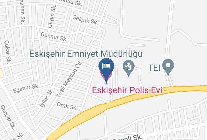 Eskisehir Polis Evi Map