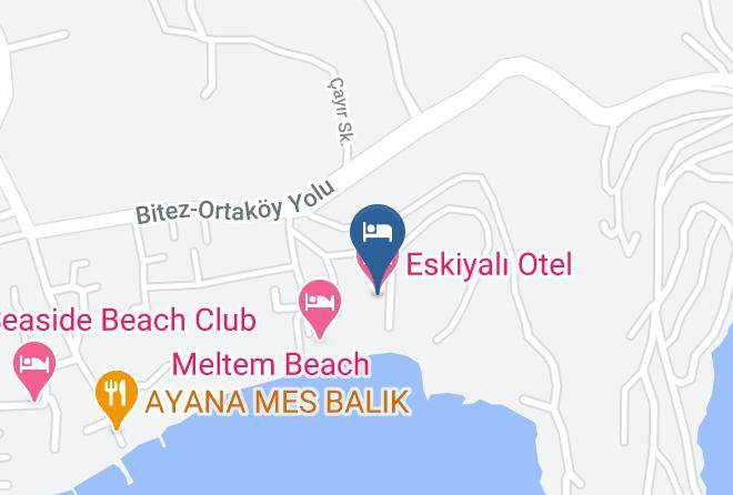 Bodrum - Eskiyali Otel Maps