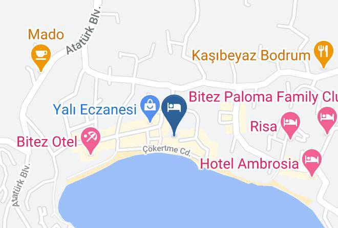 Bodrum - Esmana Hotel Maps