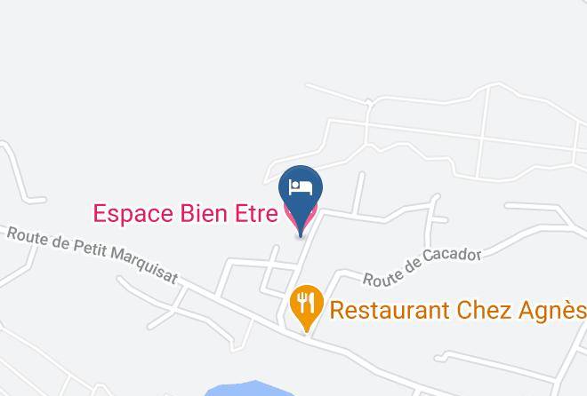 Capesterre Belle Eau - Espace Bien Etre Maps
