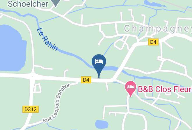 Haute Saone - Espace Detente Champagney Maps