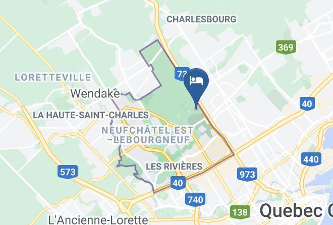 Capitale Nationale - Espace Interessant Quebec Maps