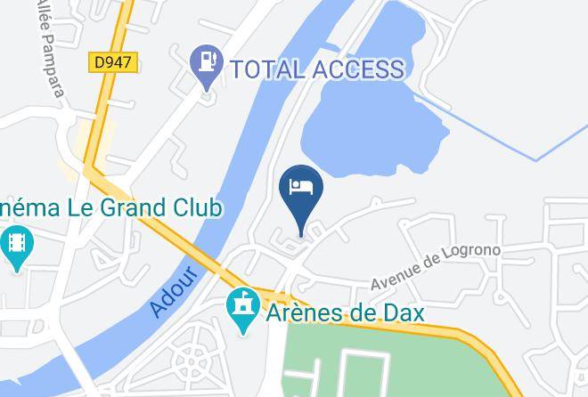 Landes - Espace Thermal Dax Hotel Pour Curistes Maps