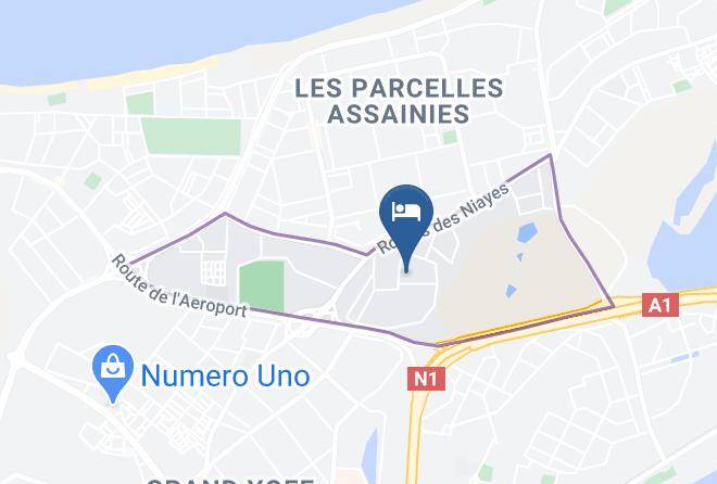 Dakar - Espace Thialy Maps
