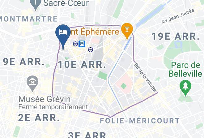 Espaces Rocroy Gare Du Nord Map