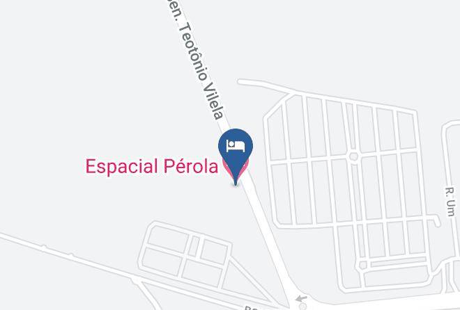 Birigui - Espacial Perola Motel Maps
