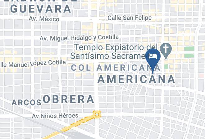 Guadalajara - Espacio Libertad Zona Chapultepec Maps