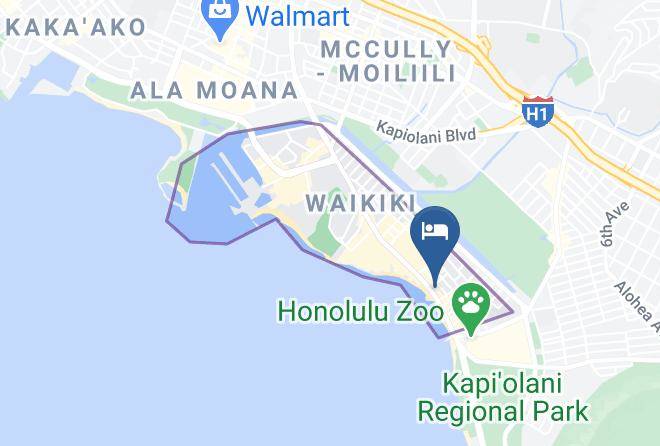 Honolulu - Espacio The Jewel Of Waikiki Maps
