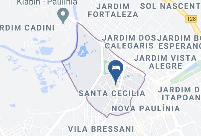 Paulinia - Espaco 345 Hotel Maps