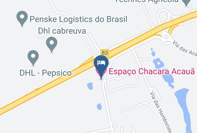 Cabreuva - Espaco Chacara Acaua Maps