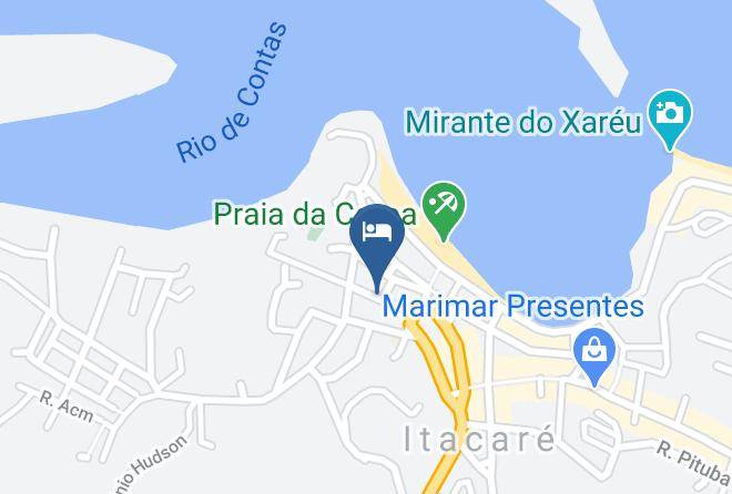 Itacare - Espaco Flora Bela Maps