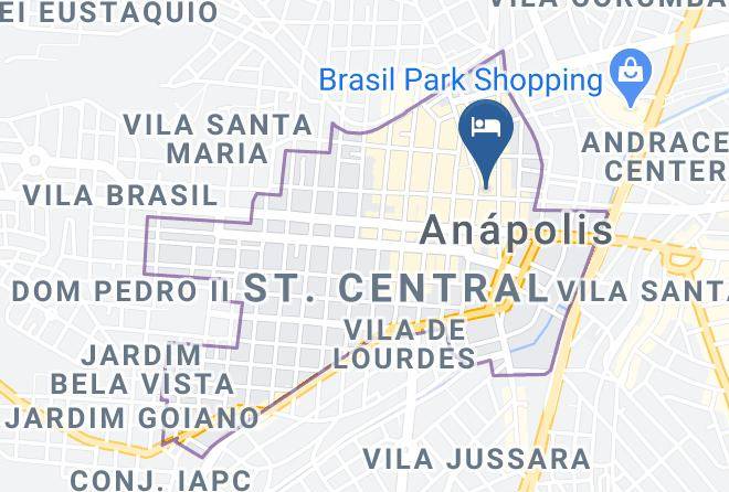 Hotel Central De Anapolis Map