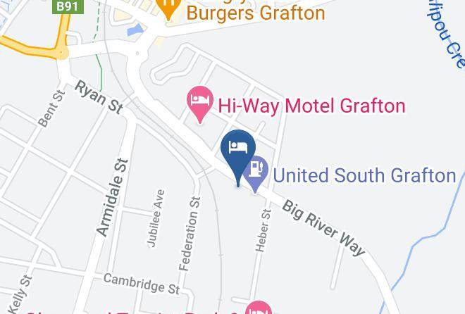 Clarence Valley - Espana Motel Maps